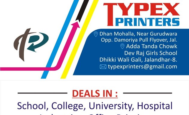 Typex printers jalandhar