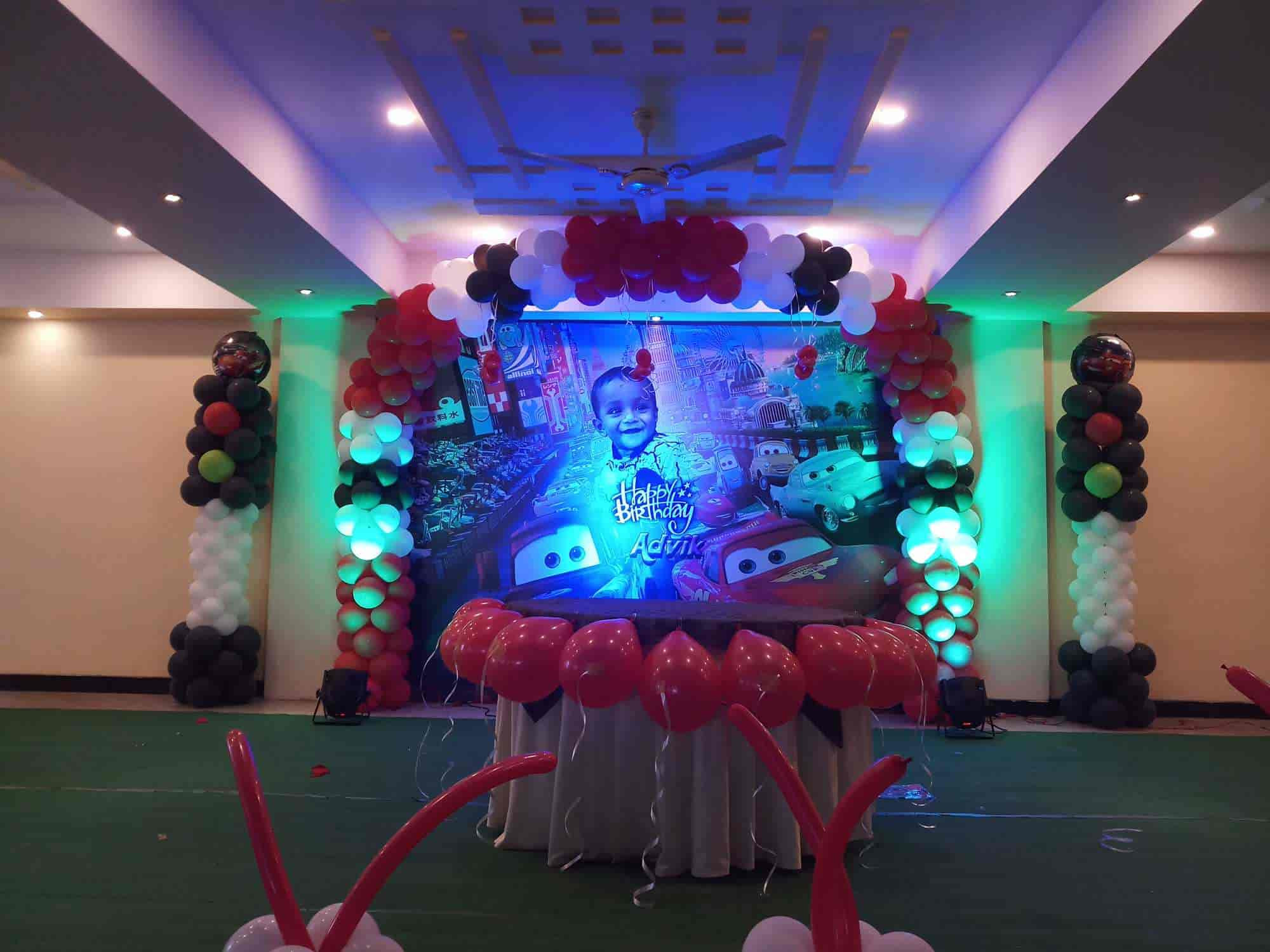 Birthday party hall decoration services near me in Nanded